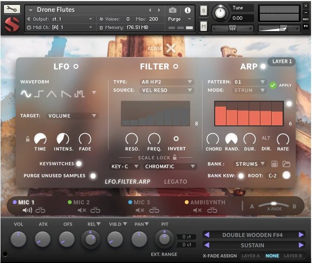 Drone flutes - UI 6 pluginboutique