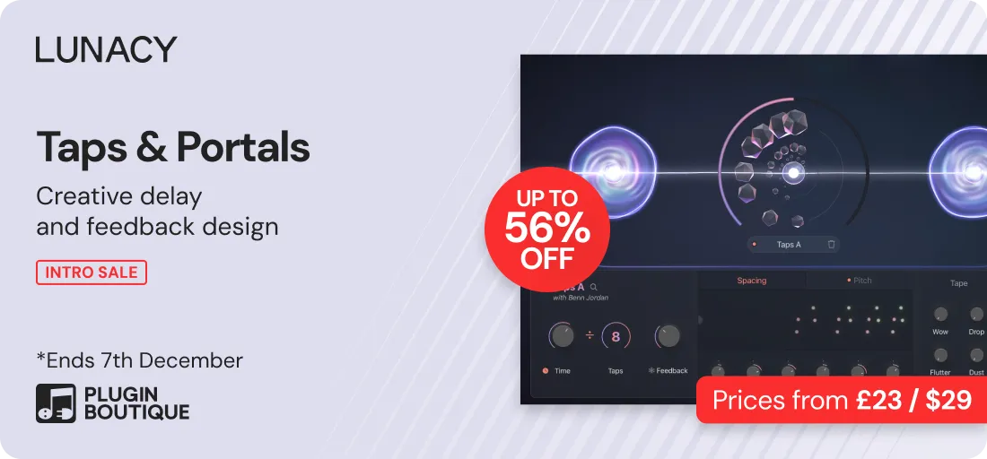 Lunacy Taps & Portals Intro Sale