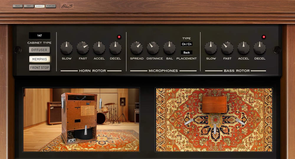 Blue3 Tonewheel Organ - UI 3