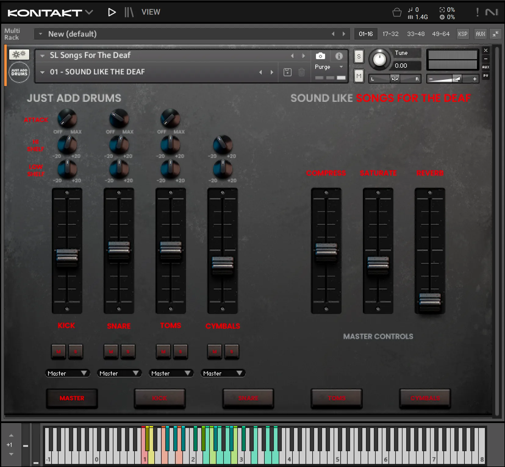 Sound Like Songs For The Deaf - UI