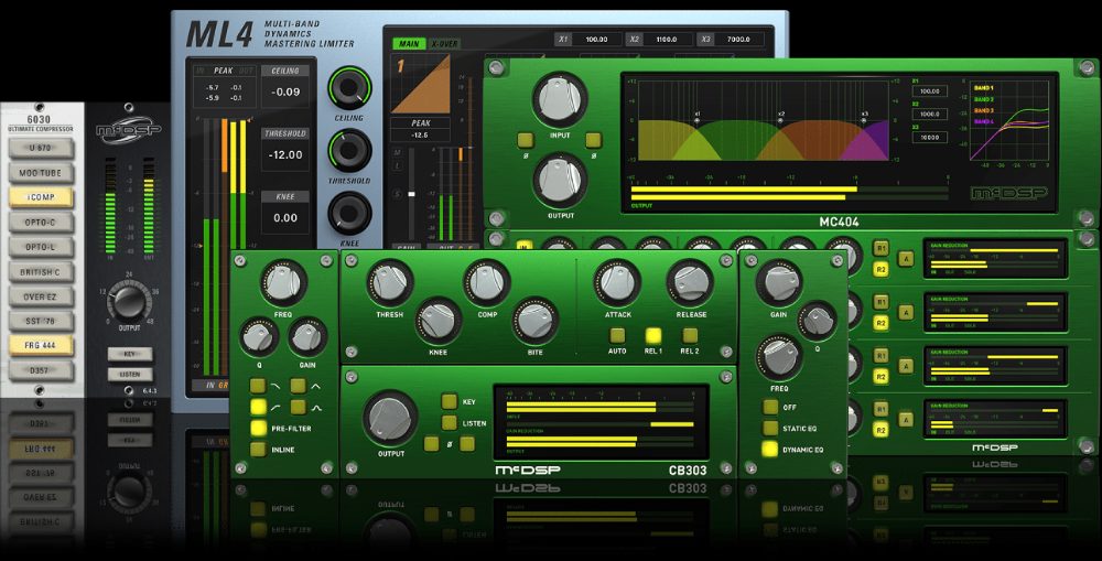 McDSP Emerald Pack - Compressors, Multi-Band & Limiters