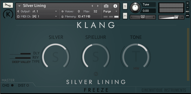 KLANG FREEZE: Silver Lining