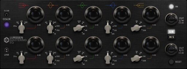 Lurssen Mastering EQ interface