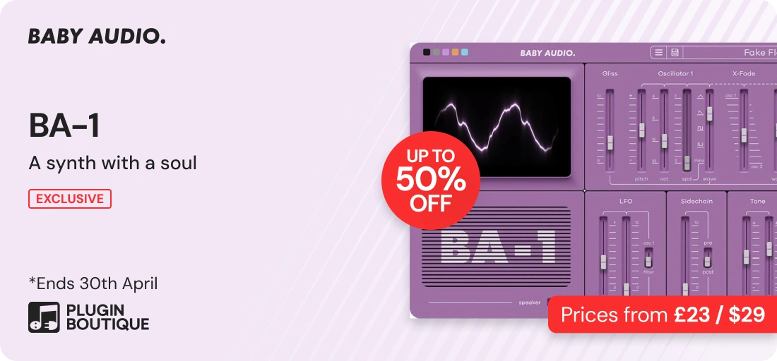 Baby Audio BA-1 Band Month Sale (Exclusive)
