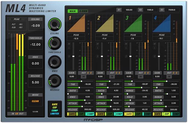ML4000 Mastering Limiter Native v7