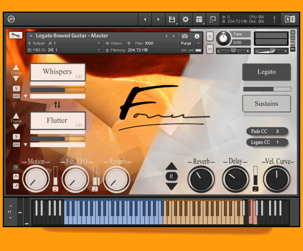 El Dorado: Legato Bowed Guitar