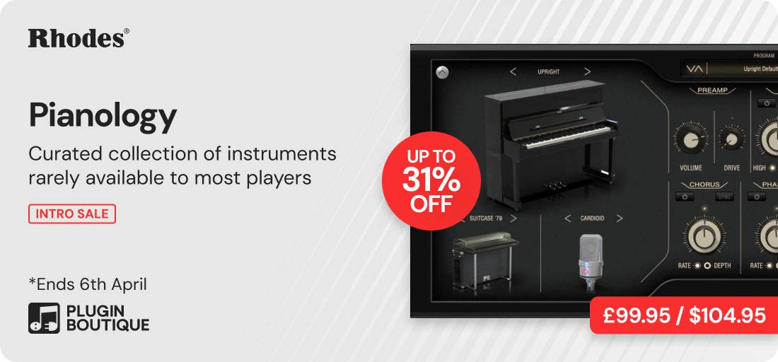 Rhodes Pianology Launch Sale