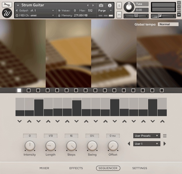 Wavesfactory Strum Guitar - UI 6