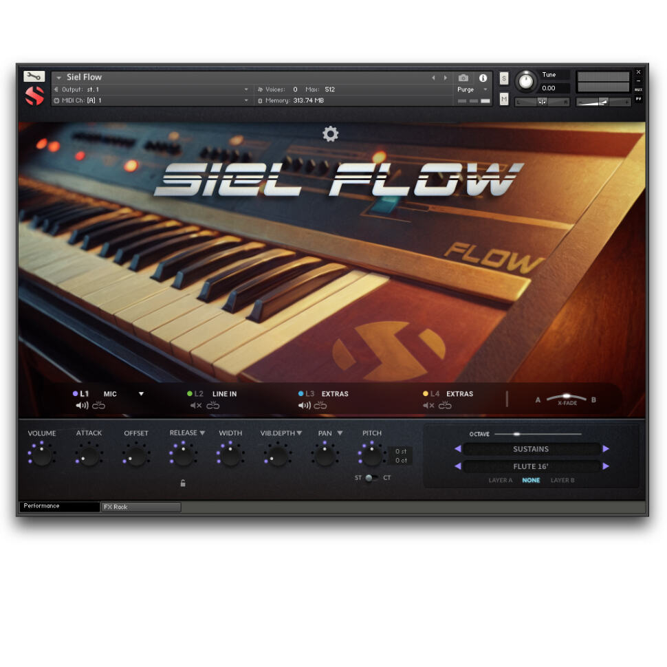 Soundiron Siel Flow - GUI