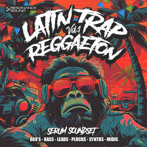 Latin Trap & Reggaeton Vol.1 for Serum interface