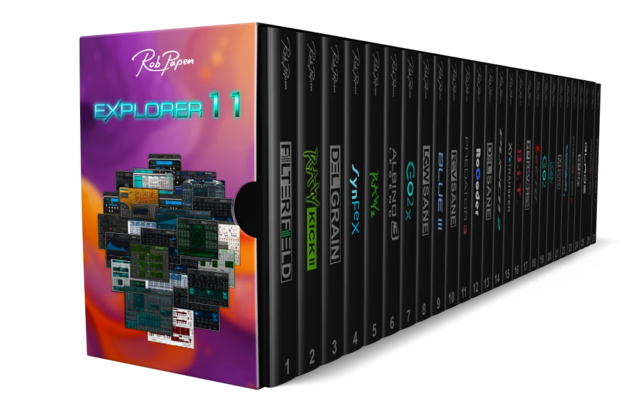 eXplorer 11 Upgrade from 1 Rob Papen Product screenshot