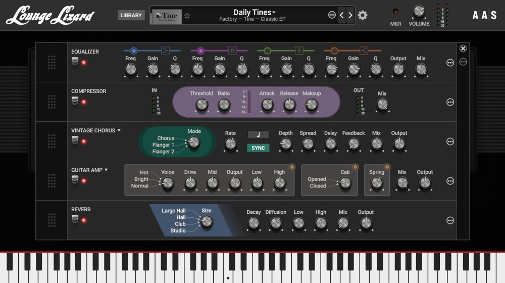 Lounge Lizard EP-5 - UI 5