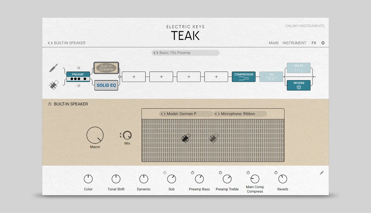 Electric Keys - Timber Duo - UI 4