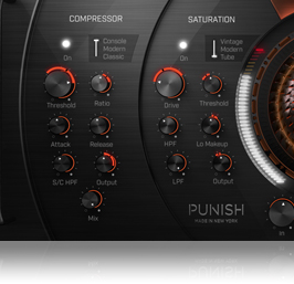 PUNISH Compressor & Saturation Interface 