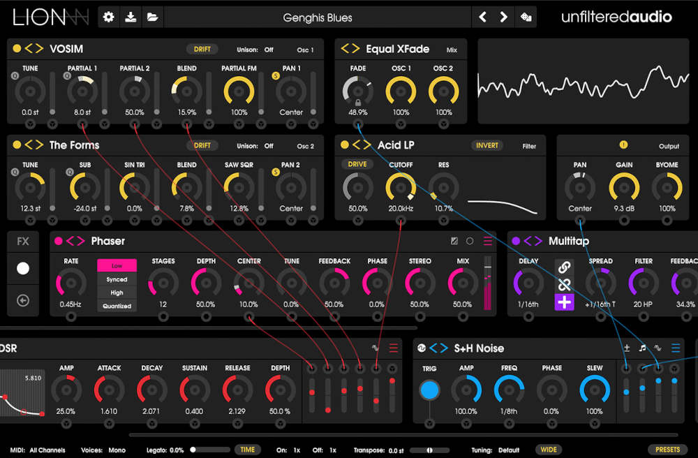 Unfiltered Audio LION - GUI