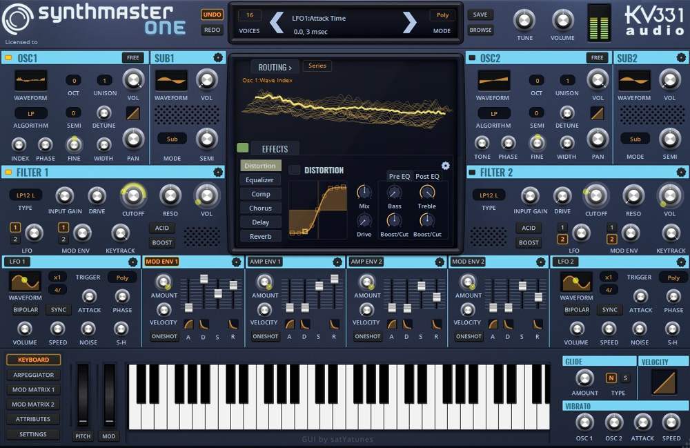 KV331 Audio SynthMaster One