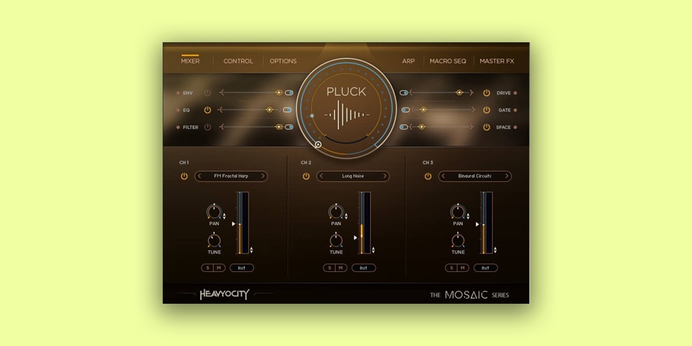 Heavyocity Mosaic Pluck - Main