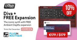 u-he Diva + Free Ambient Depths Expansion