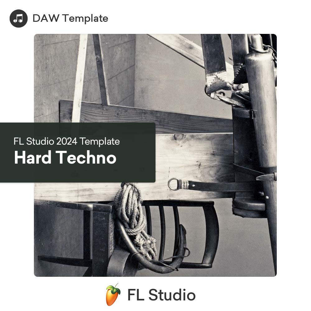 Hard Techno FL Studio 2024 Template - Square