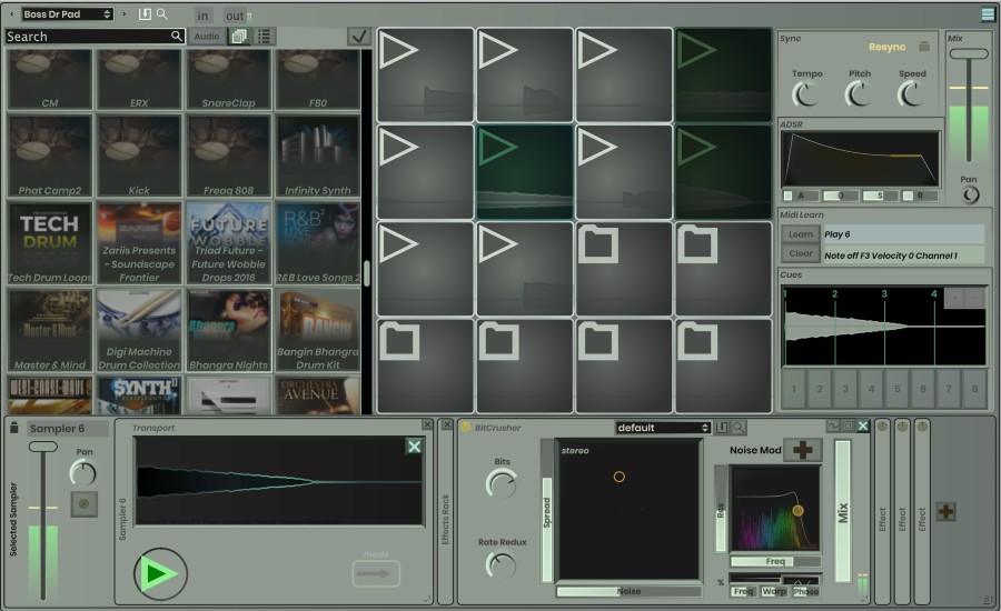 Stagecraft Armory - User Interface 03