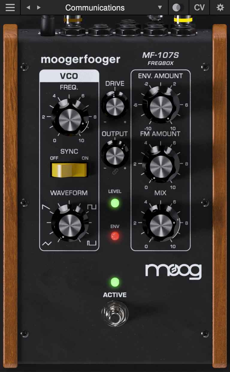 Moog Moogerfooger MF-107S UI 3