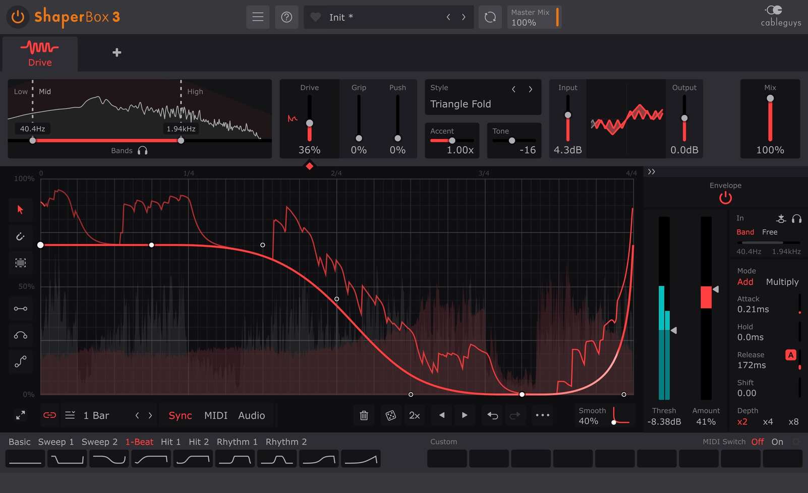 Cableguys DriveShaper 2 - GUI 2