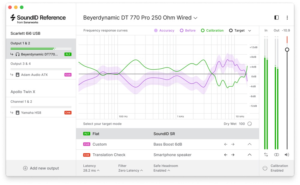 SoundID Reference for Headphones - Light Mode