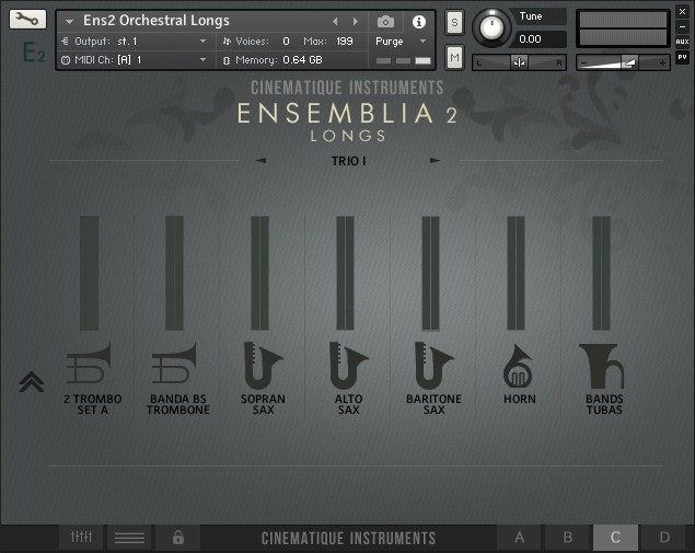 Cinematique Instruments Ens2 Orchestral Longs - UI Image 2