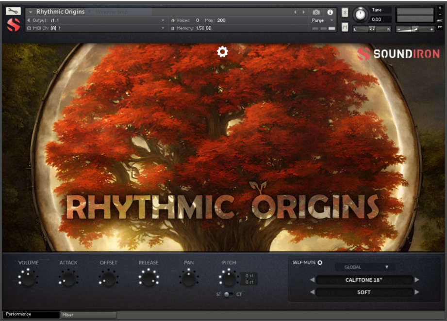 Soundiron Rhythmic Origins - UI 1