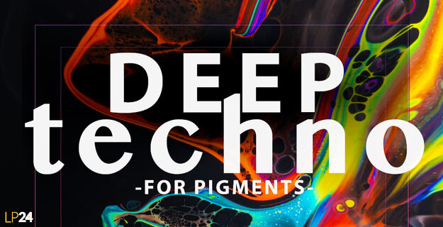 Deep Techno for Pigments interface