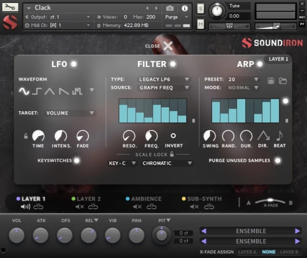 Soundiron Clack - UI 2