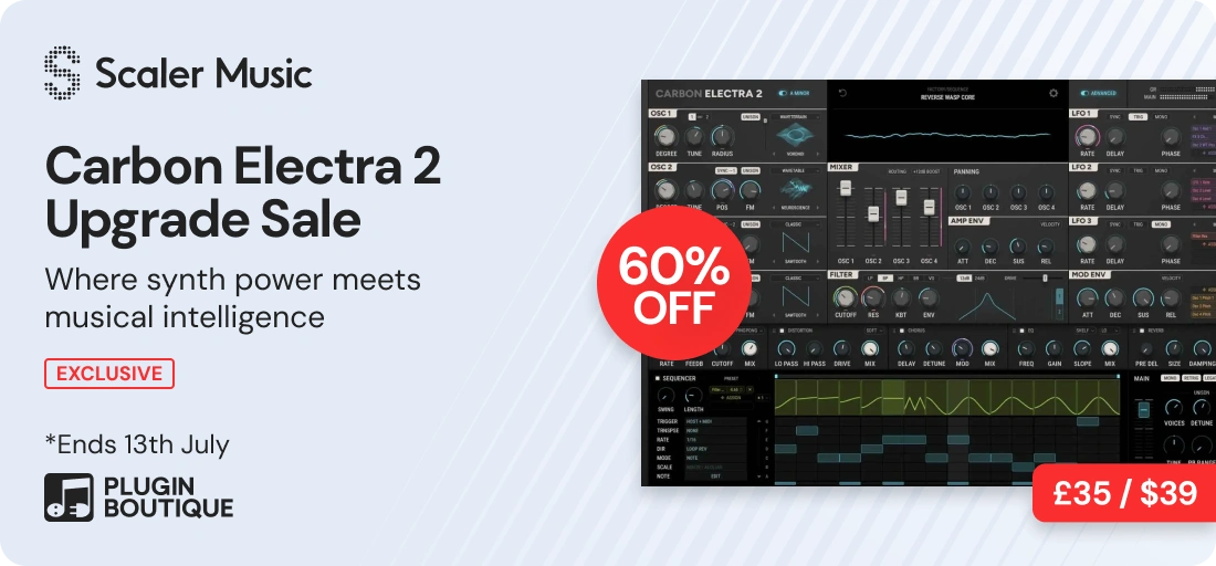 Scaler Music Carbon Electra 2 Upgrade Sale (Exclusive)
