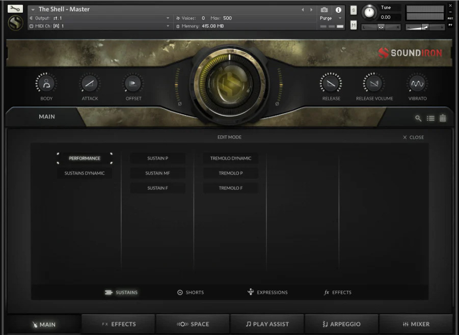 Artillery Shell Cello - UI 4