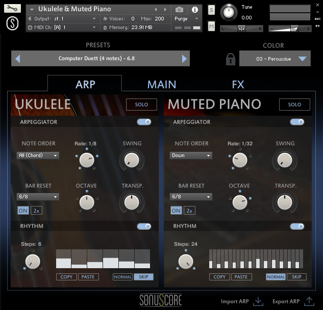 Sonuscore Origins Vol.5: Ukulele & Muted Piano - Arp