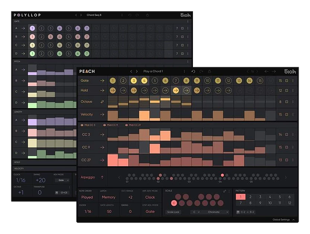 Buy 510k PEACH + POLYLLOP Bundle | Sequencer | Plugin Boutique
