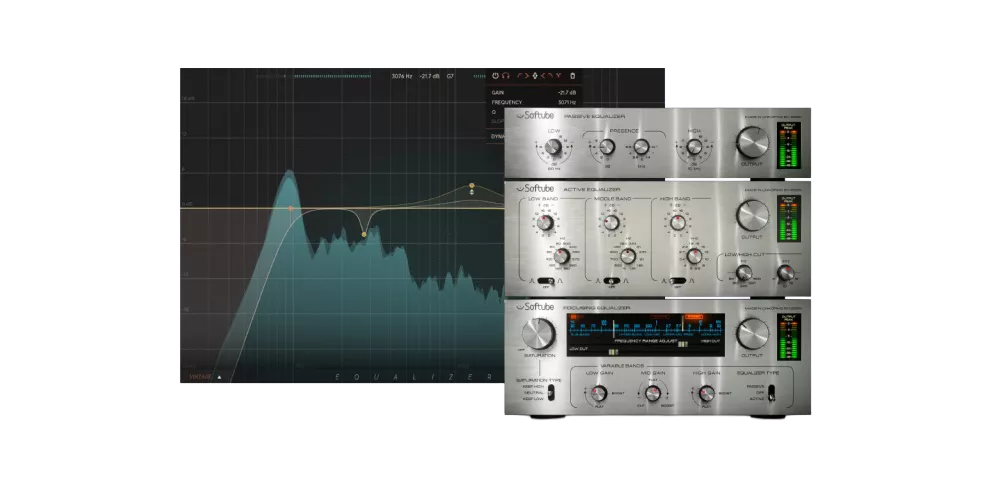 Softube Equalizers & Passive-Active Pack Bundle