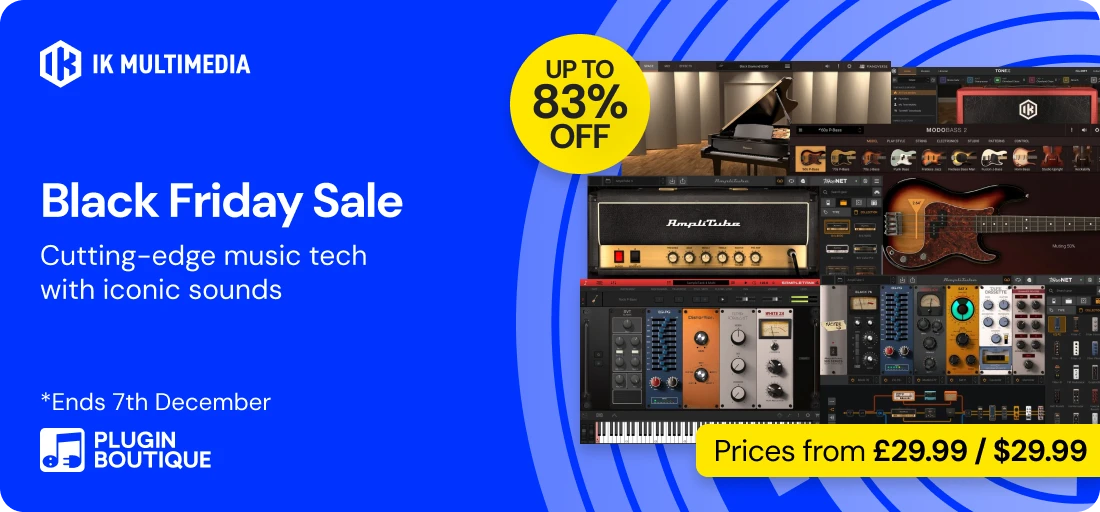 IK Multimedia Black Friday Sale