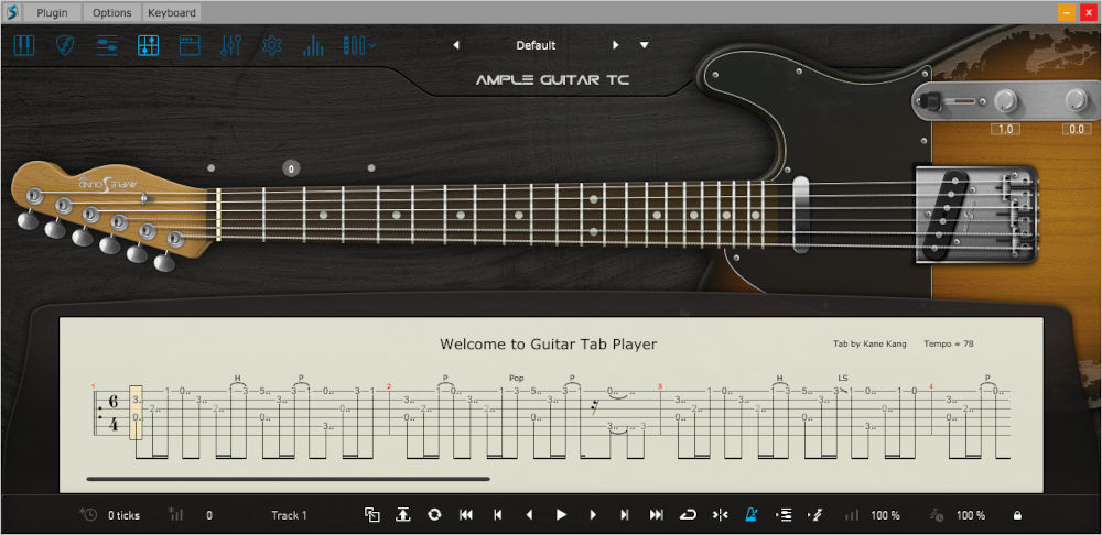 Ample Guitar TC - UI 4