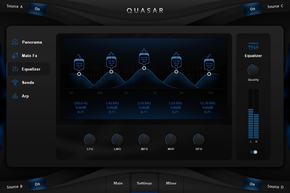 Muze Quasar - EQ