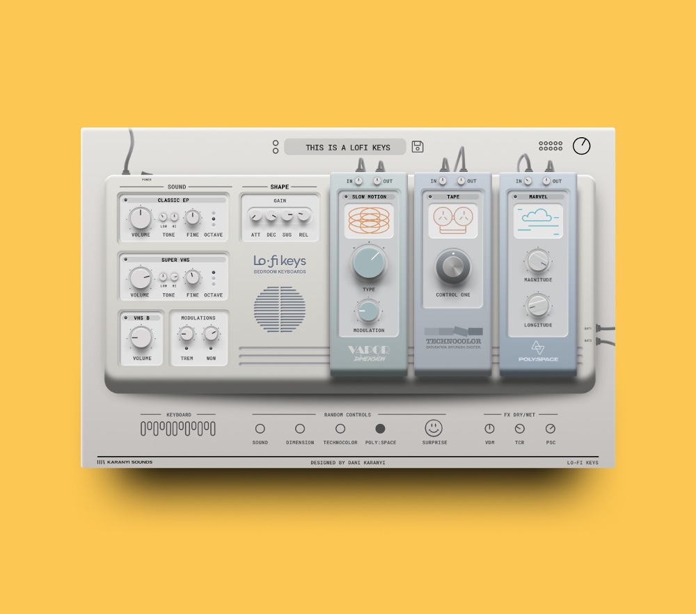 Karanyi Sounds Lofi Keys - Promo Image