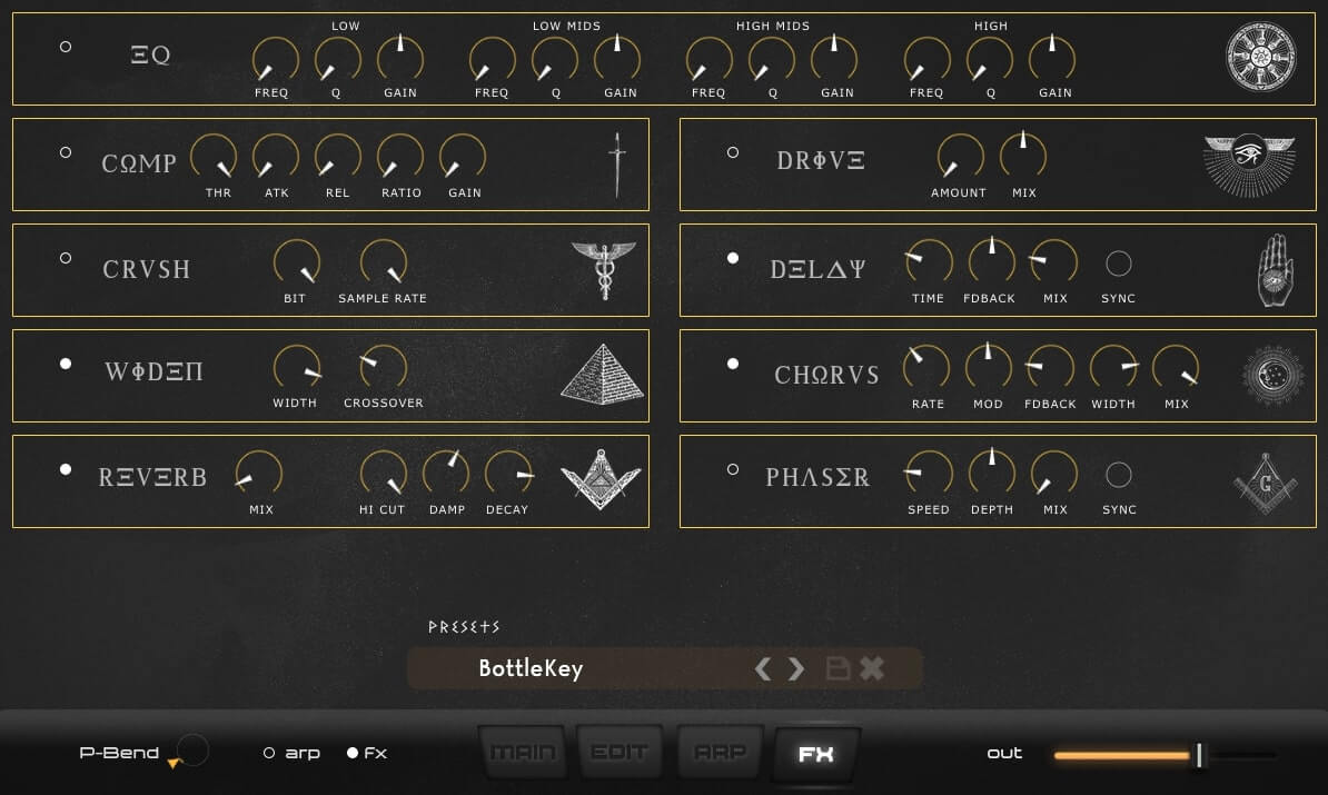 BeatSkillz Papyrus Keys - FX Engine