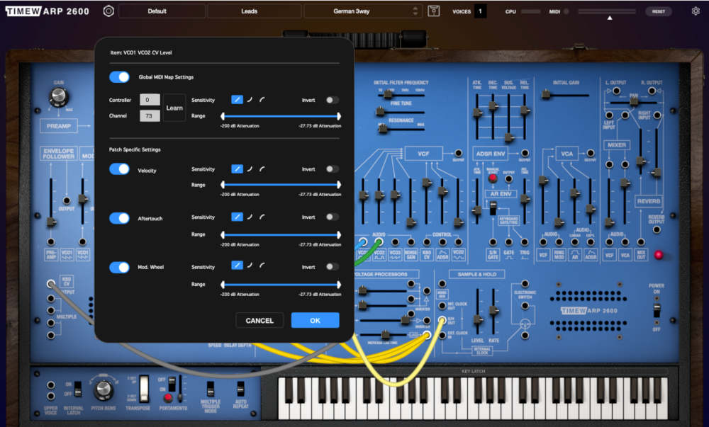 TimewARP 2600 - GUI 3 With Controls