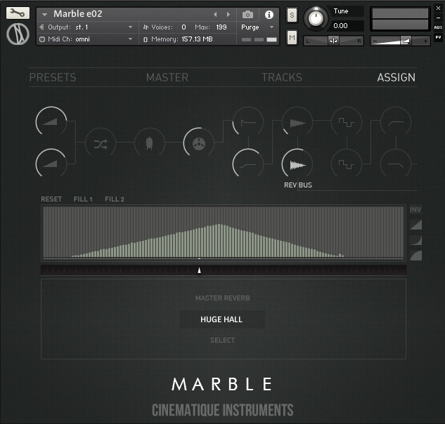 Marble FX User Interface