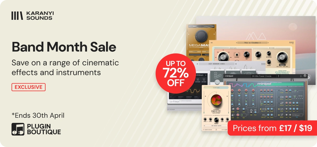 Karanyi Sounds Band Month Sale (Exclusive)