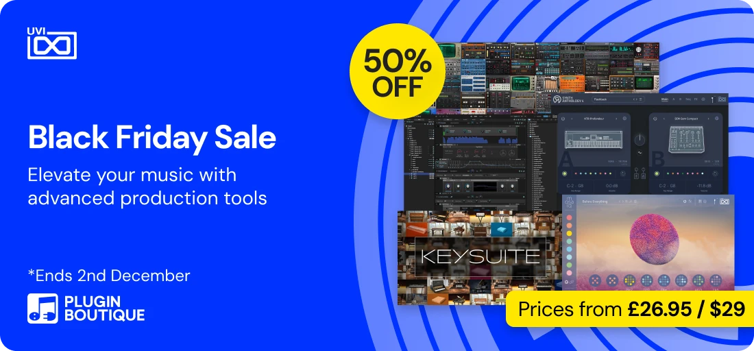 UVI Black Friday Sale
