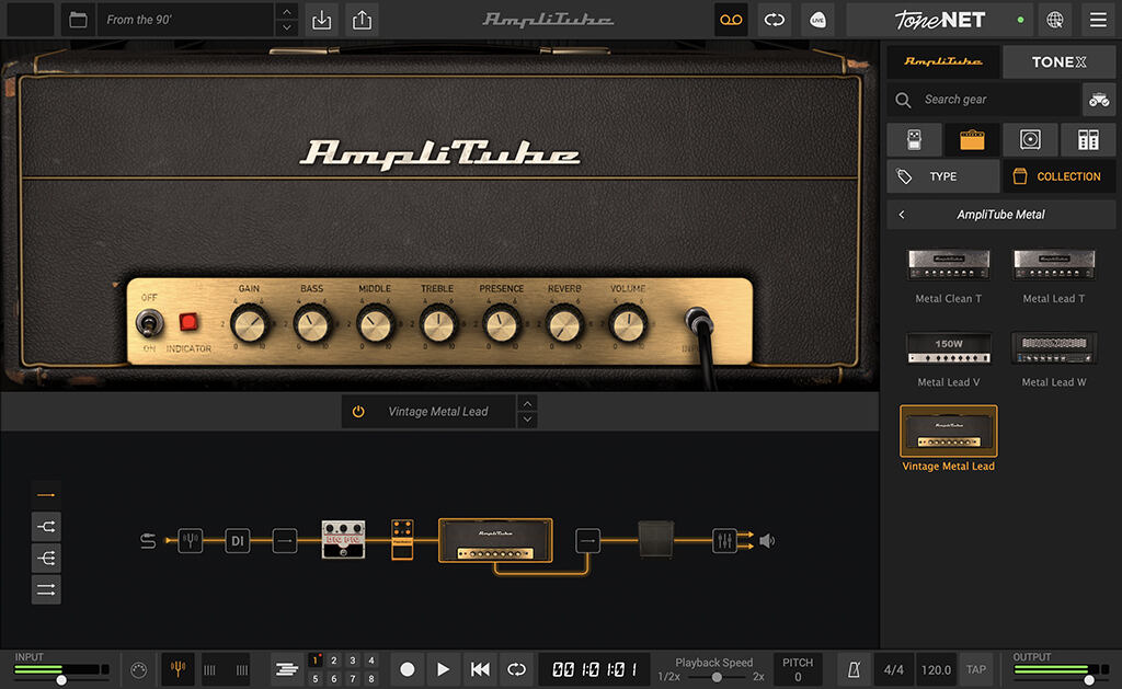 AmpliTube Metal
