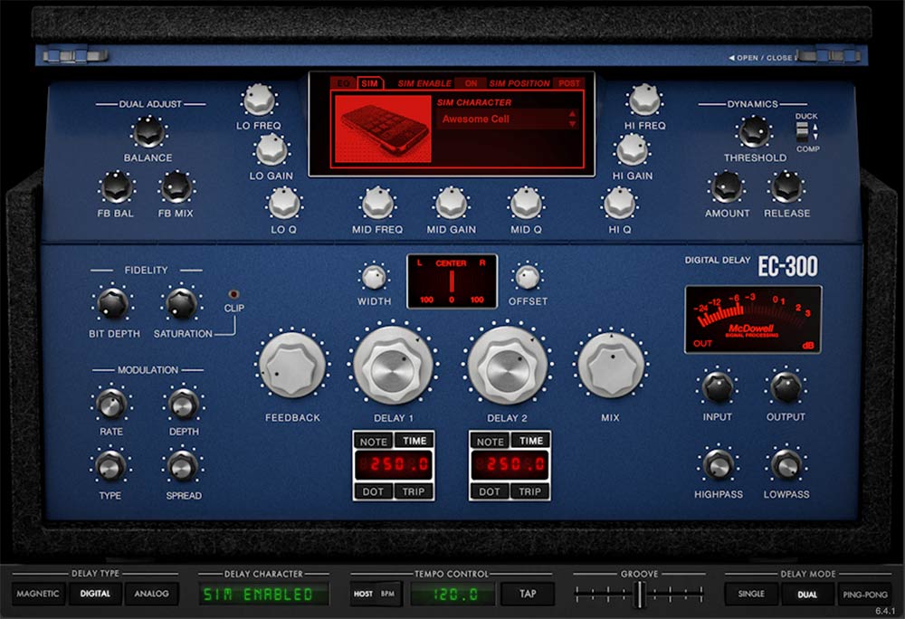 EC-300 Echo Collection - Digital UI