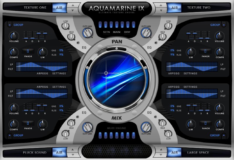 Muze Max & Neo - Aquamarine GUI