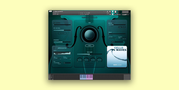Cello Waves interface