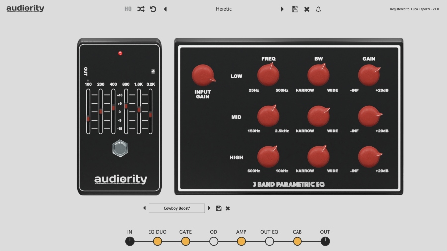 Audiority Solidus Randy 250 - EQ Duo